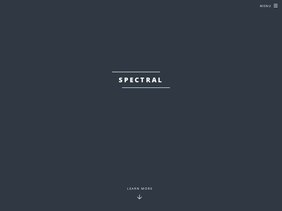 Plantilla Spectral de HTML5 UP