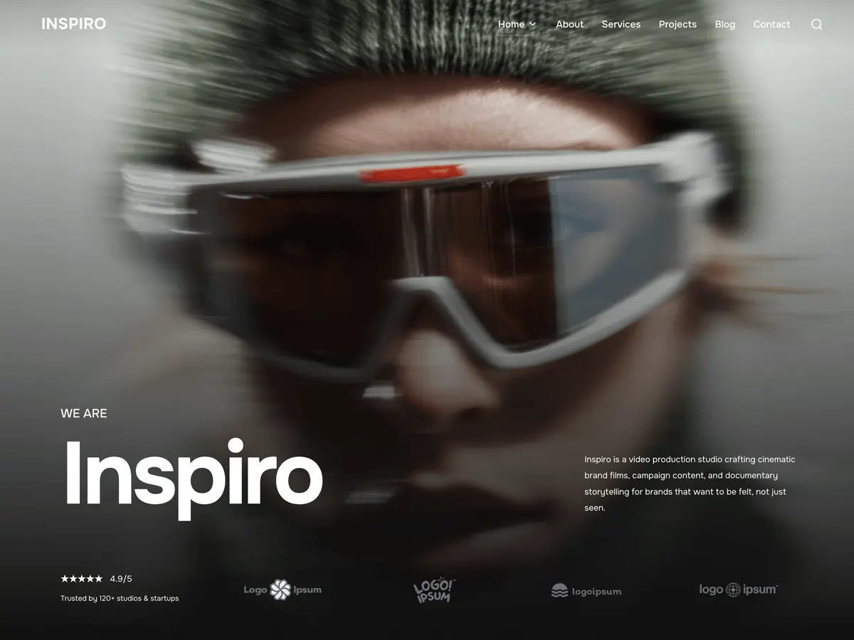 Captura oficial del tema Inspiro