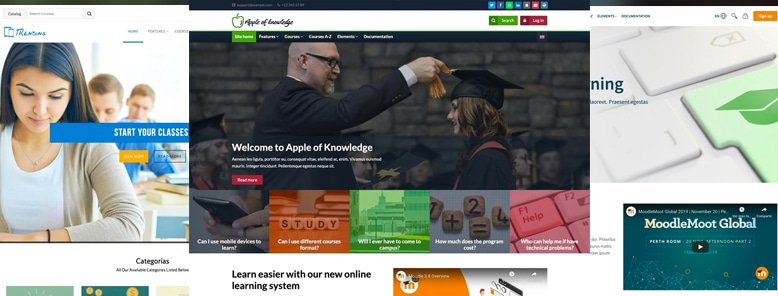 Mejores plantillas Moodle para cursos online